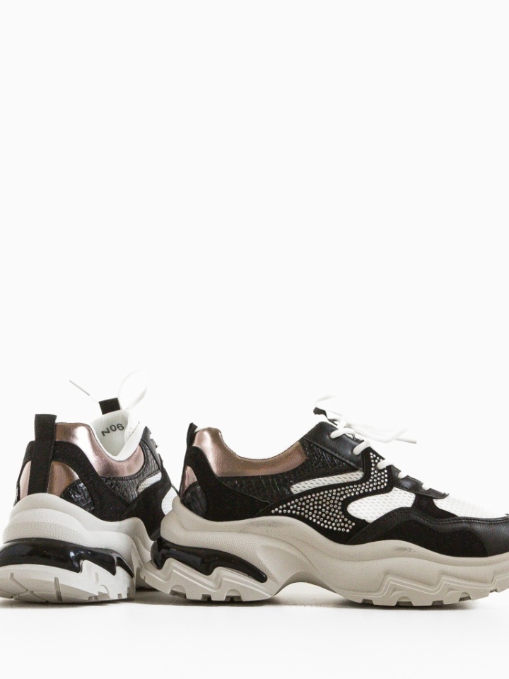 Scarpe sportive Nere Leonarda - Img 6