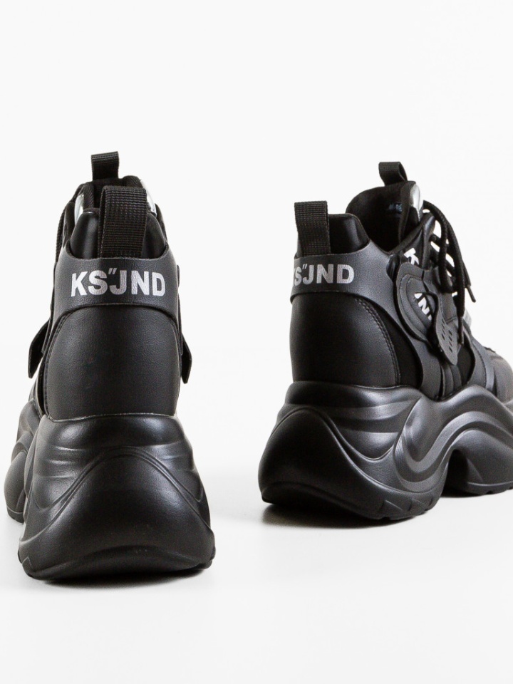 Scarpe sportive Nere Stacee - Img 7