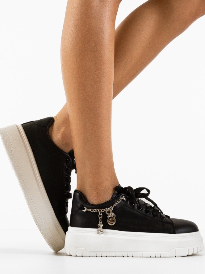 Scarpe sportive Nere Vergast - Img 2