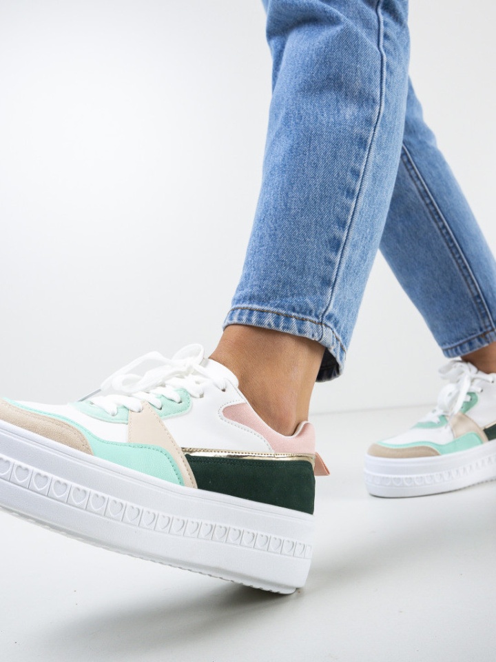 Scarpe sportive Verde Kajol - Img 1