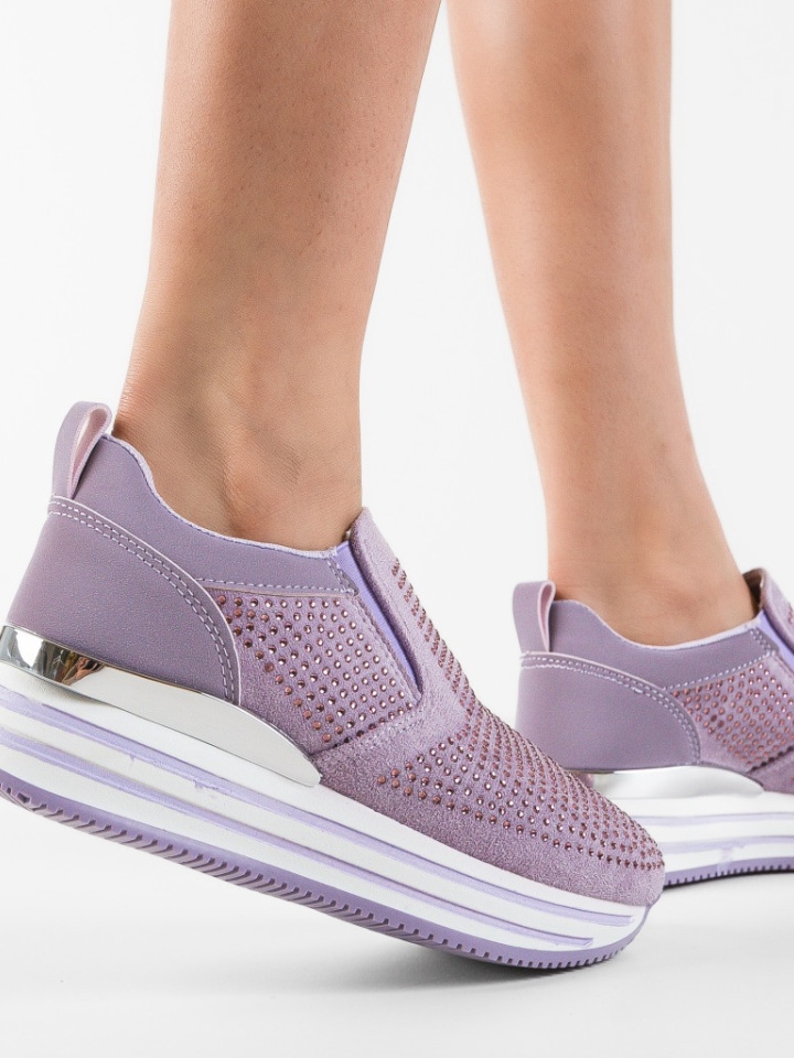 Scarpe sportive Viola Jazmin - Img 1