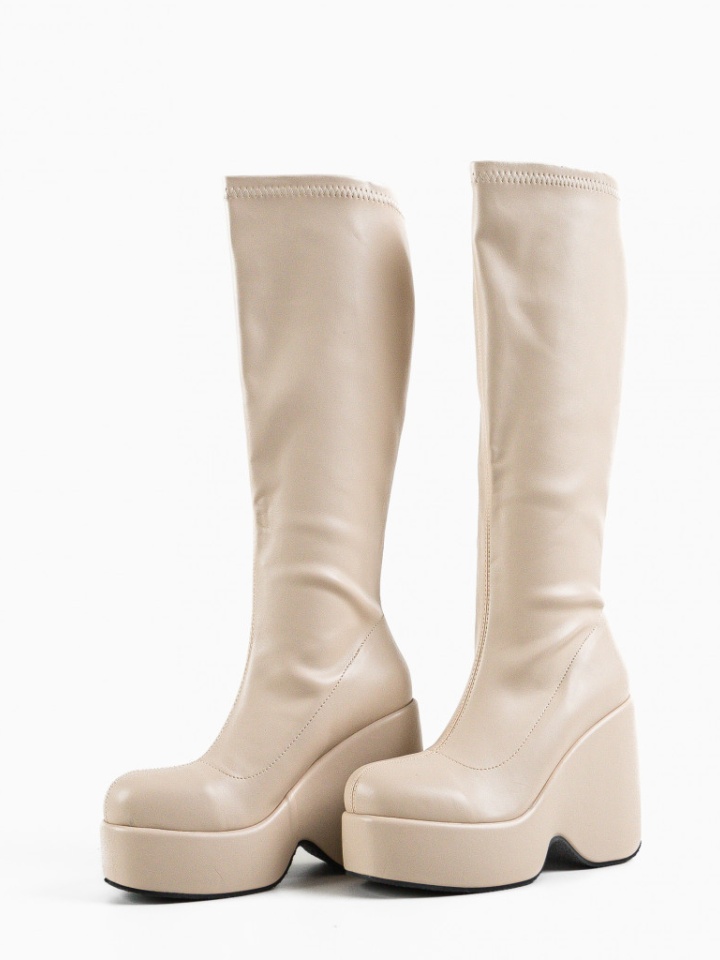 Stivali bassi Beige Zanet - Img 6