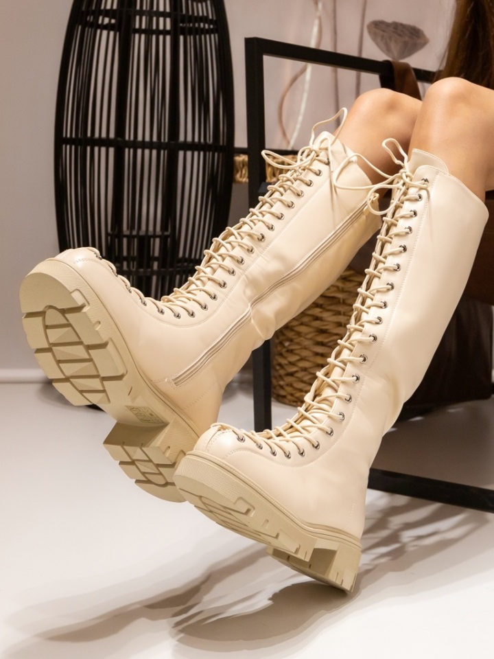 Stivali Beige Geluka - Img 2