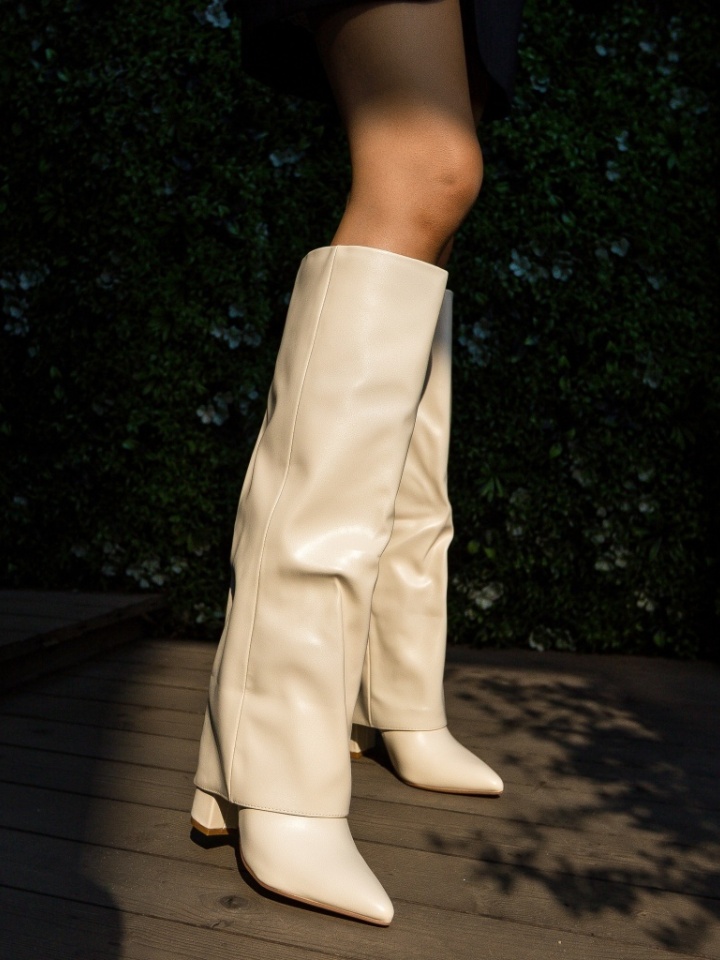 Stivali Beige Kefilwe - Img 1