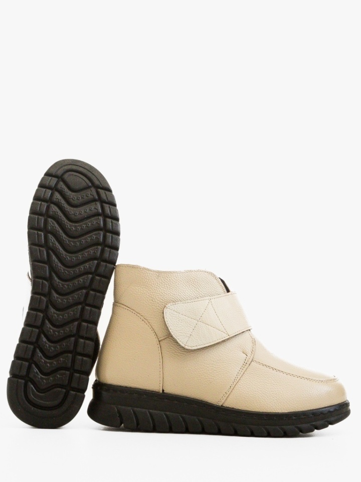 Tronchetti da donna Beige Iancu - Img 5