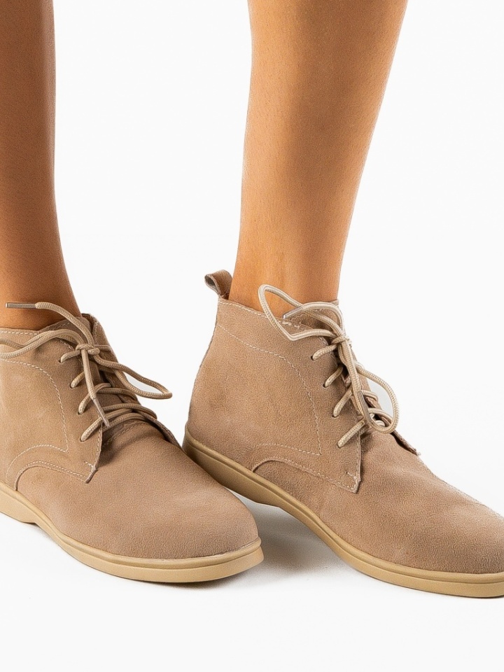 Tronchetti da donna Beige Larson - Img 1