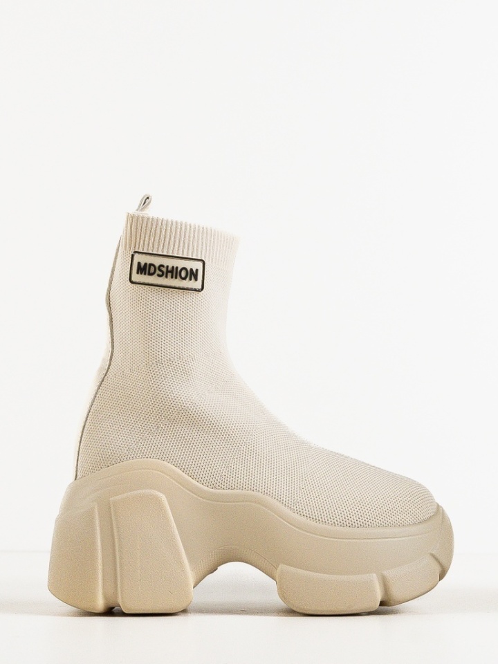 Tronchetti da donna Beige Modyta - Img 3
