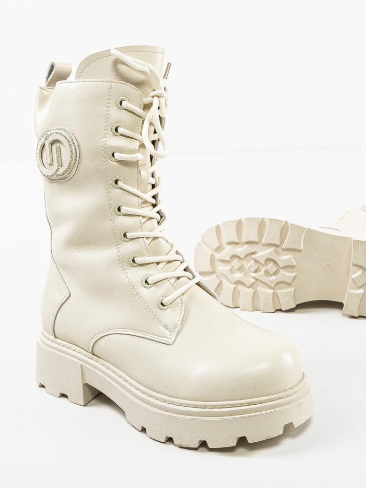 Tronchetti da donna Beige Neith - Img 1