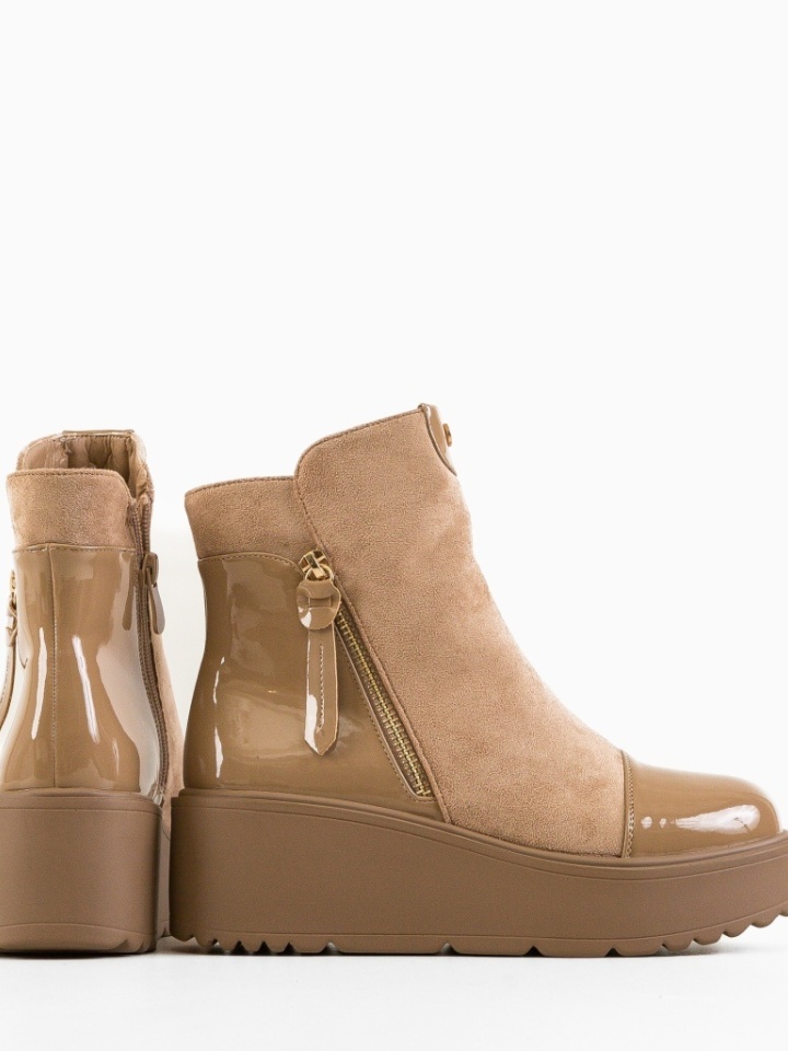 Tronchetti da donna Beige Tomber - Img 6