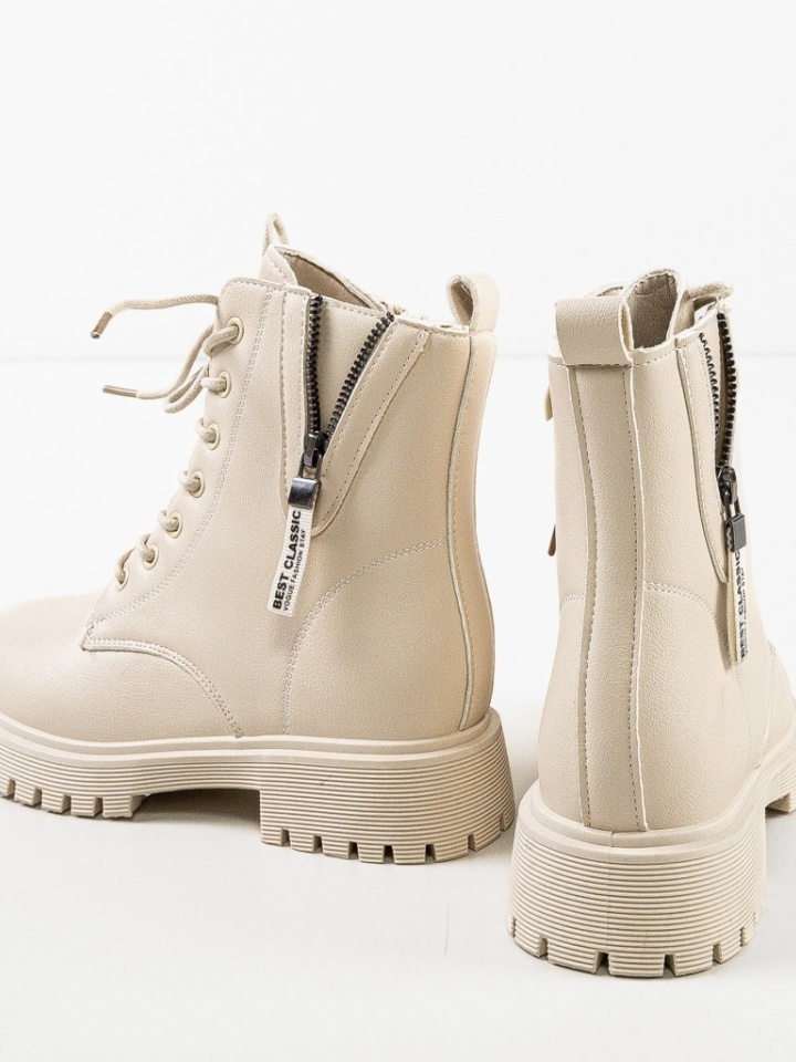 Tronchetti da donna Beige Trofit - Img 6
