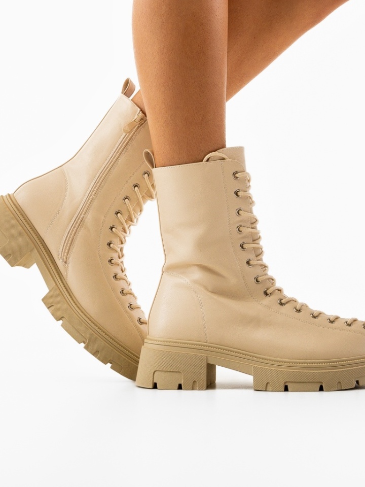 Tronchetti da donna Beige Tynna - Img 1
