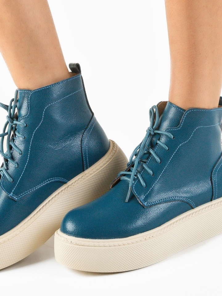 Tronchetti da donna Blu Harlow - Img 1