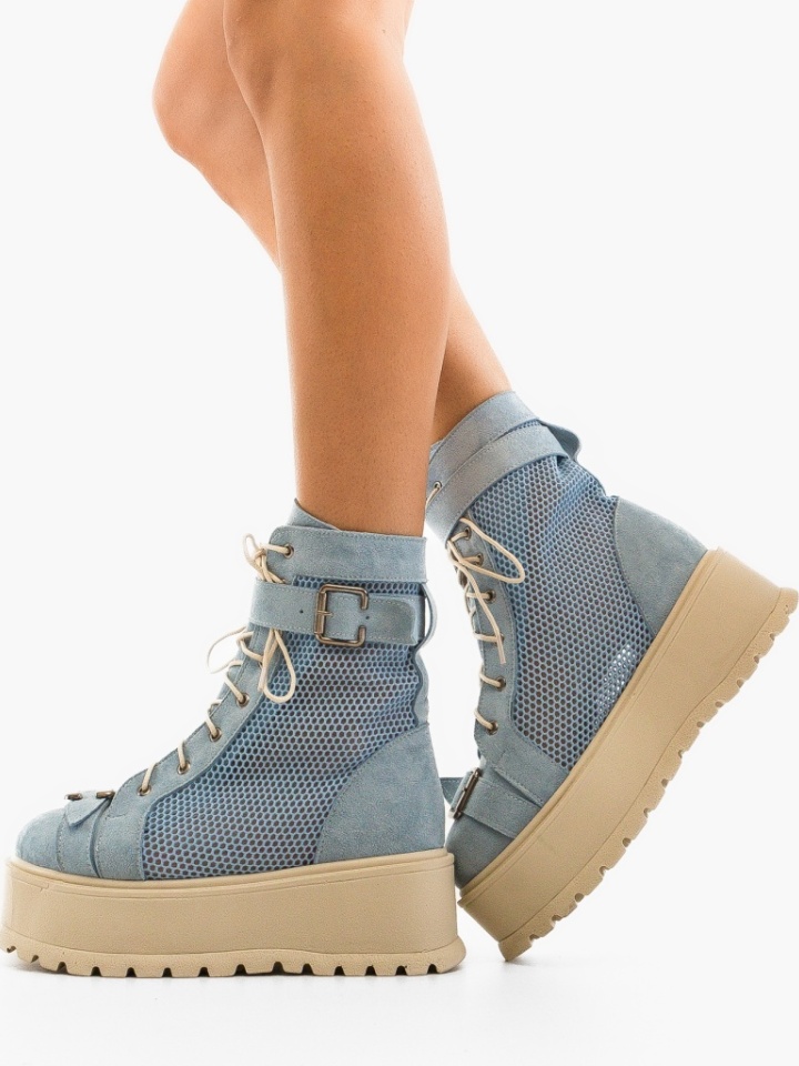 Tronchetti da donna Blu Koron - Img 1
