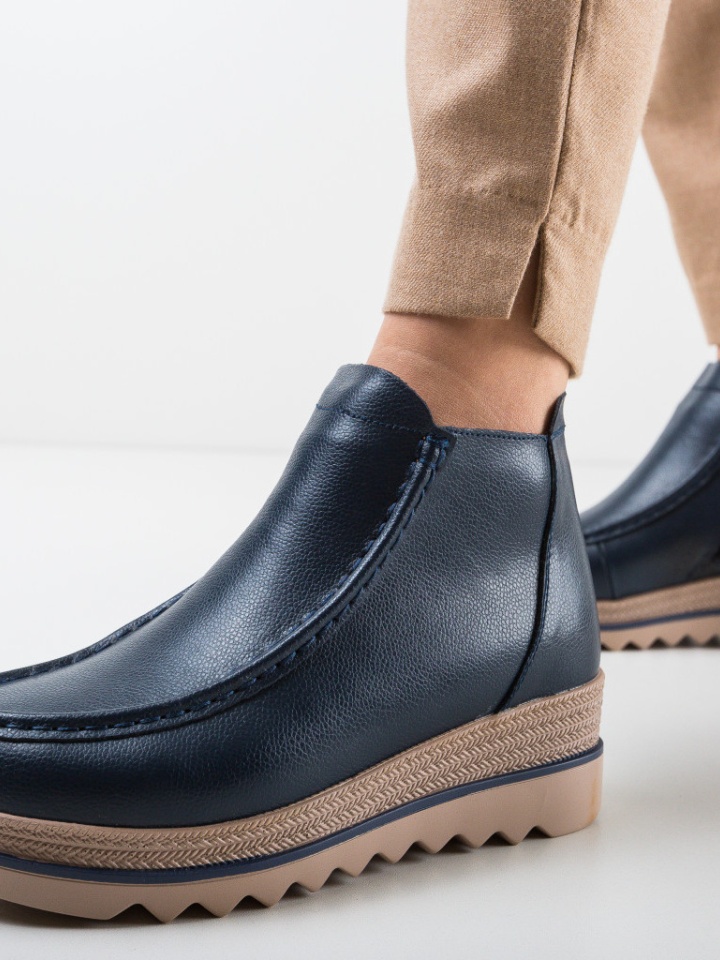Tronchetti da donna Blu navy Juju - Img 4