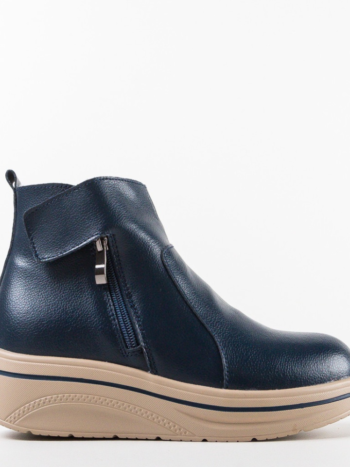 Tronchetti da donna Blu navy Tom - Img 6