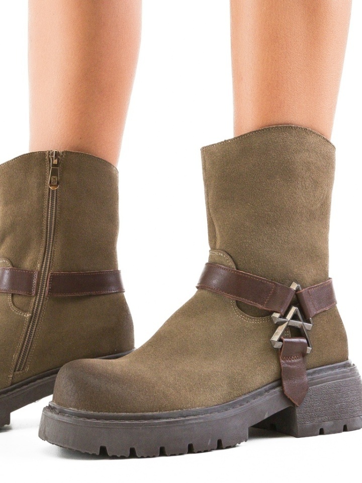 Tronchetti da donna Khaki Terry - Img 3