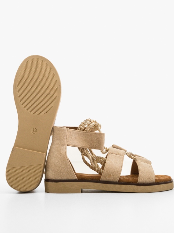 Sandali Beige Amrita - Img 3