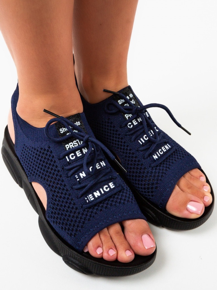Sandali Blu navy Vivien - Img 1