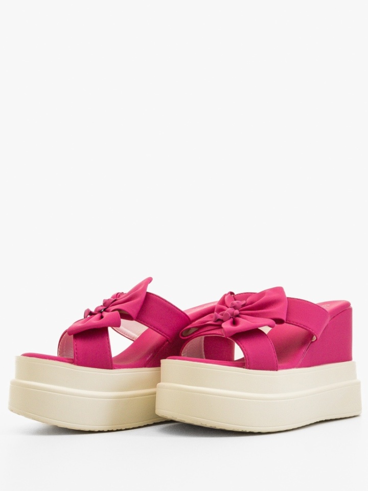 Sandali con plateau Fuchsia Reteon - Img 5