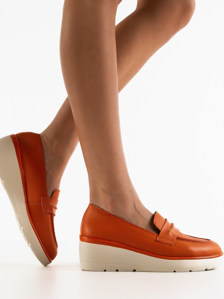 Scarpe casual Arancioni Teyana - Img 4