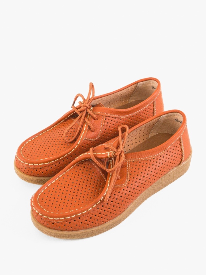 Scarpe casual Arancioni Yorker - Img 6