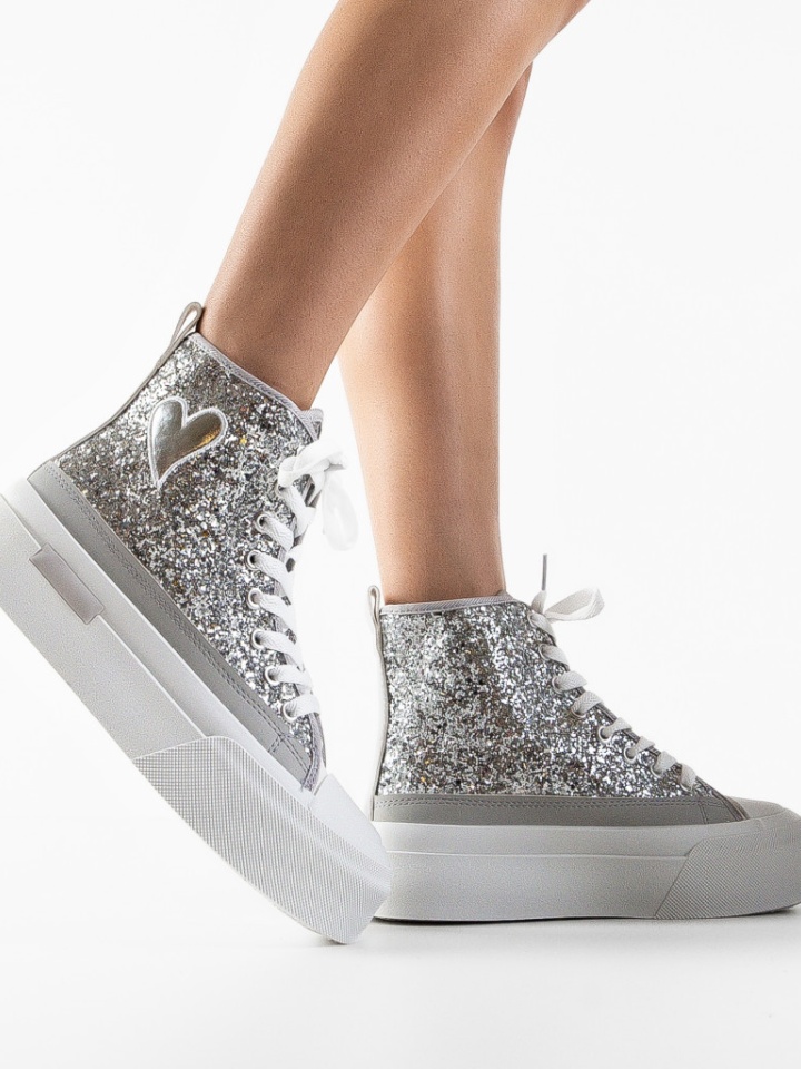 Scarpe casual Argento Cuore - Img 3