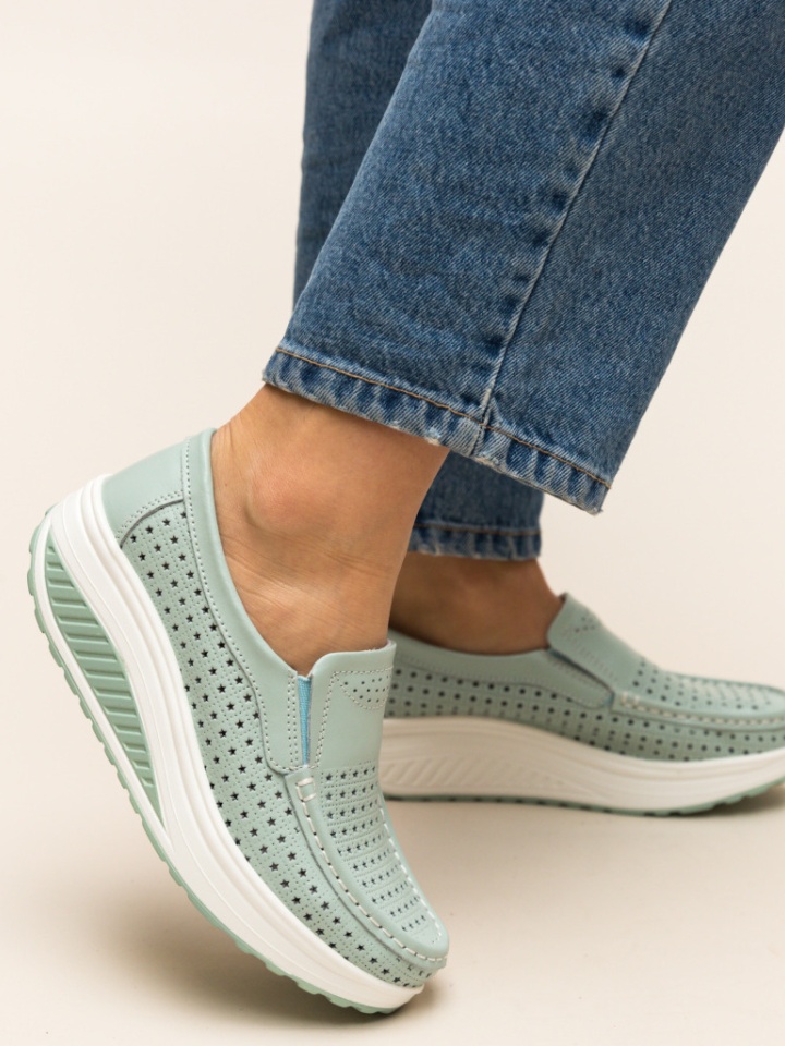 Scarpe casual Azzurre Bicaz - Img 2