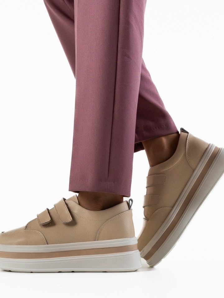 Scarpe casual Beige Akoste - Img 2