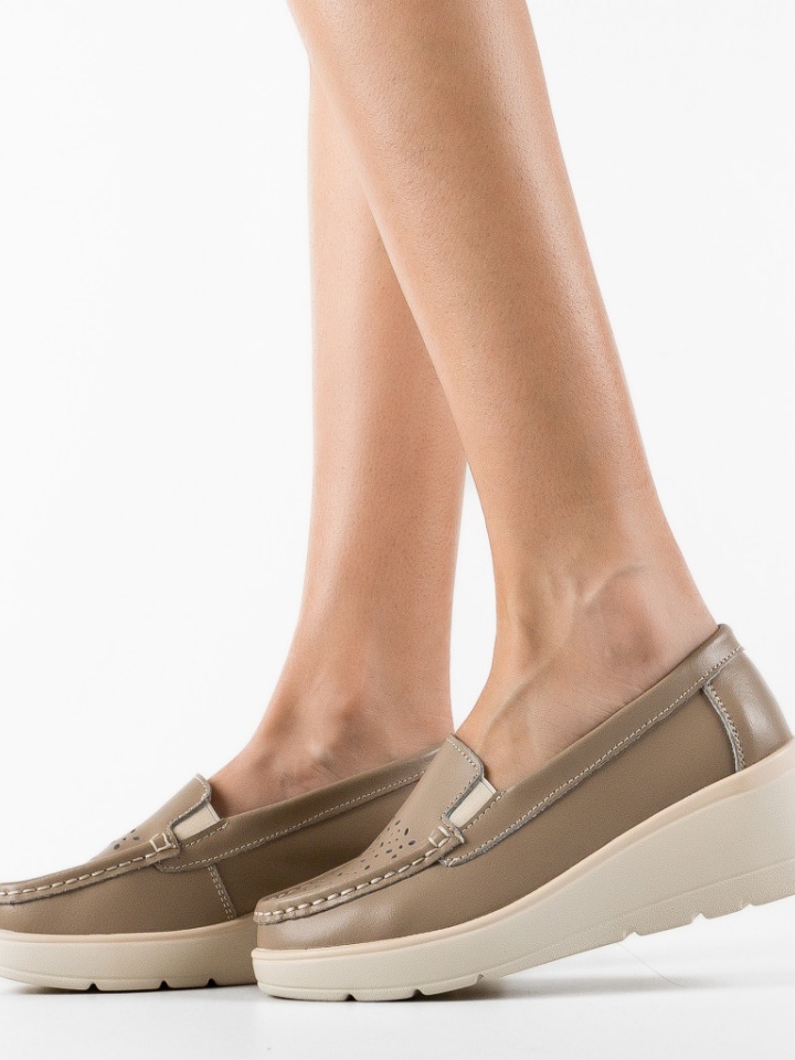 Scarpe casual Beige Atic - Img 3