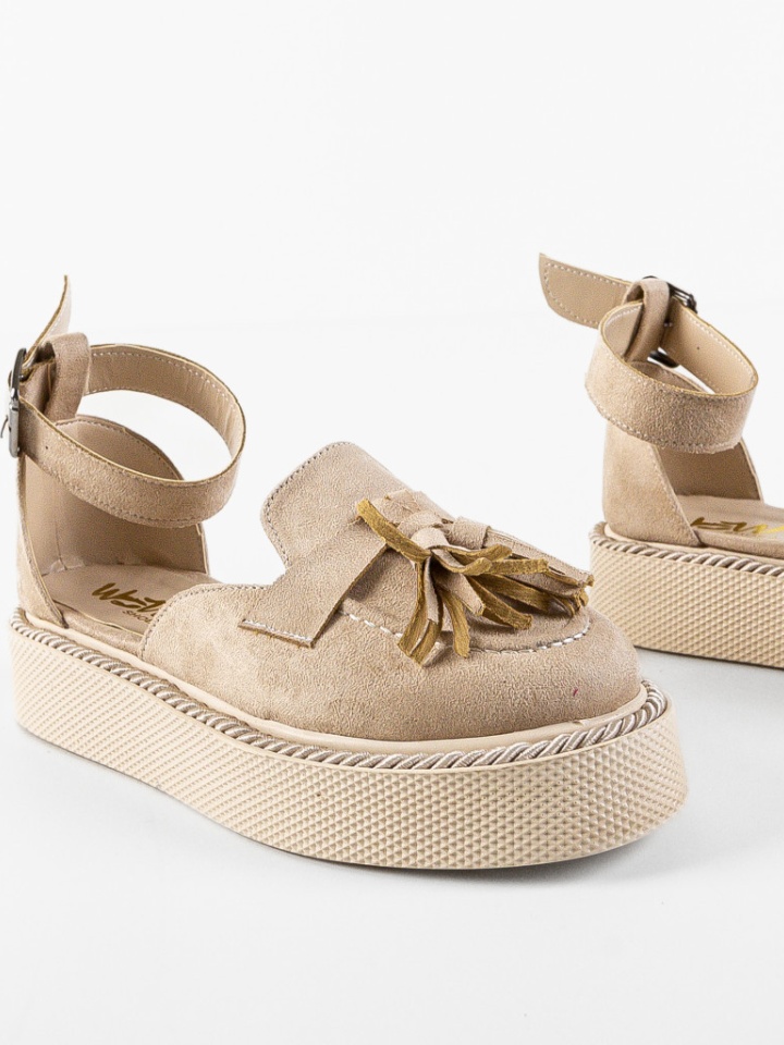 Scarpe casual Beige Kalin - Img 2