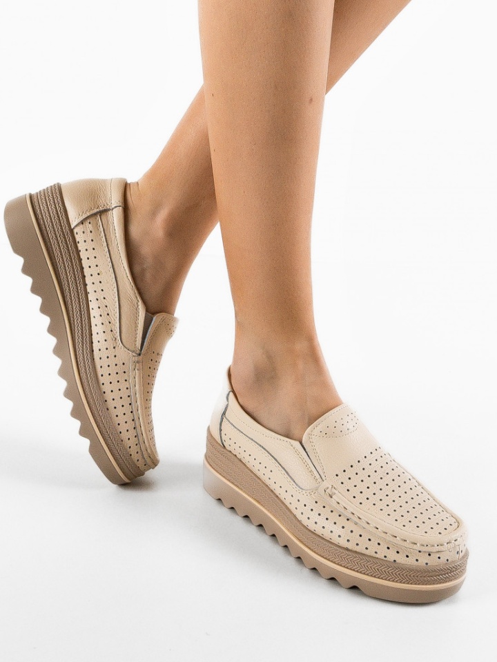 Scarpe casual Beige Krat - Img 1