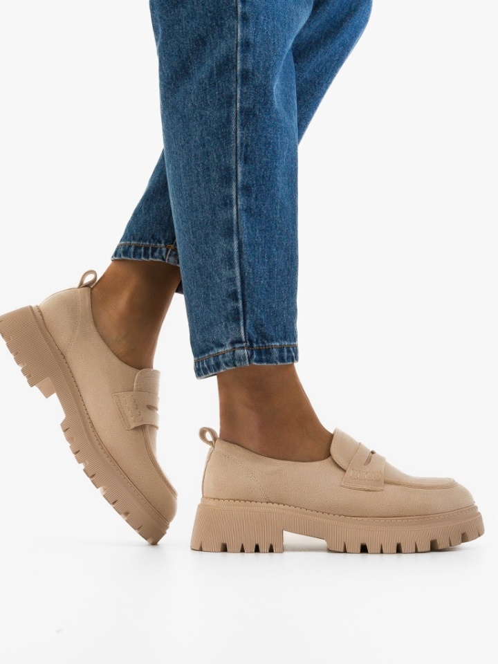 Scarpe casual Beige Laje - Img 2
