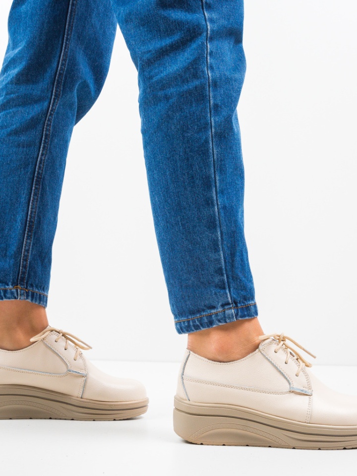Scarpe casual Beige Lionata - Img 2