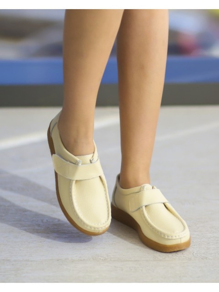 Scarpe casual Beige Monta - Img 2