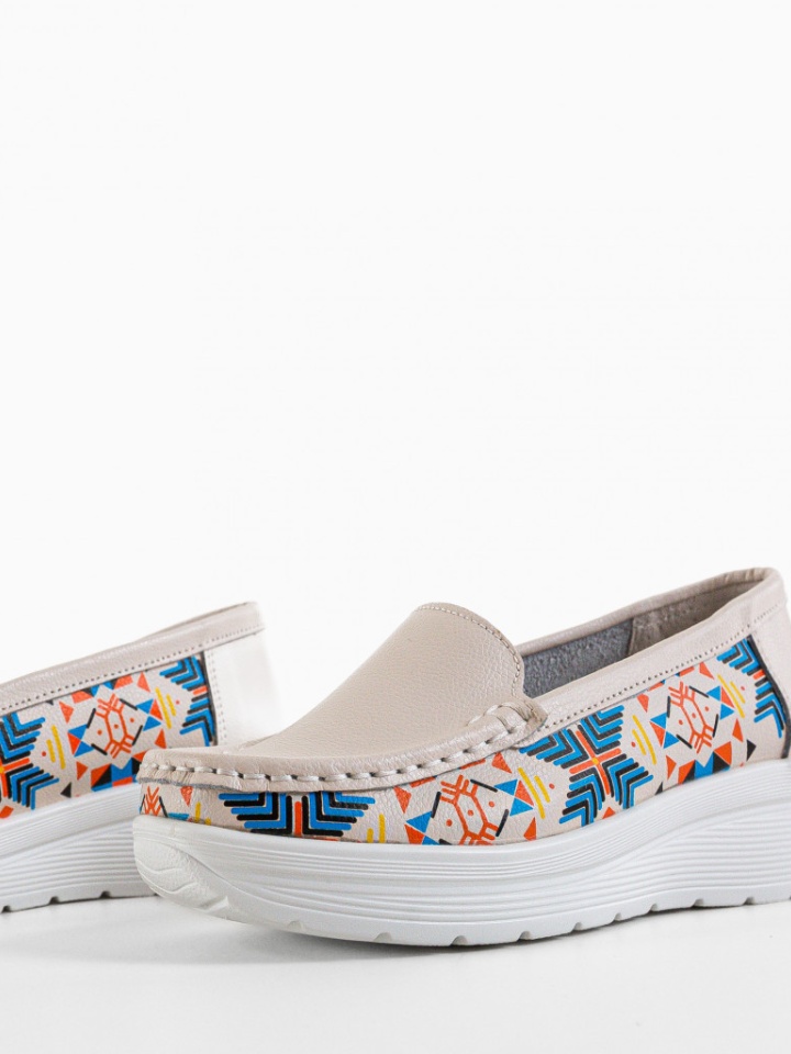 Scarpe casual Beige Motivi - Img 4