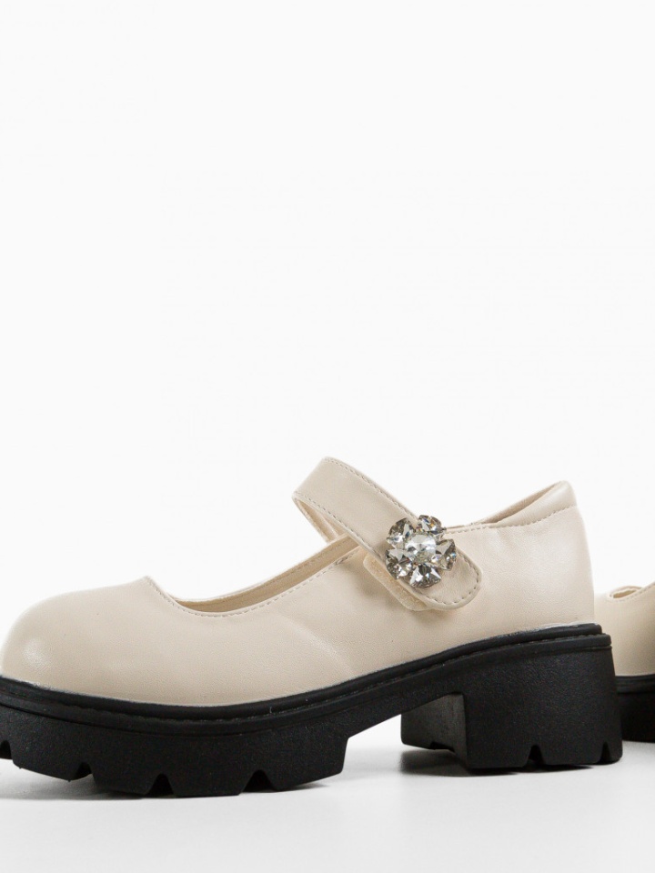 Scarpe casual Beige Mriana - Img 4