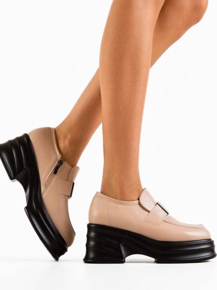 Scarpe casual Beige Natheo - Img 2