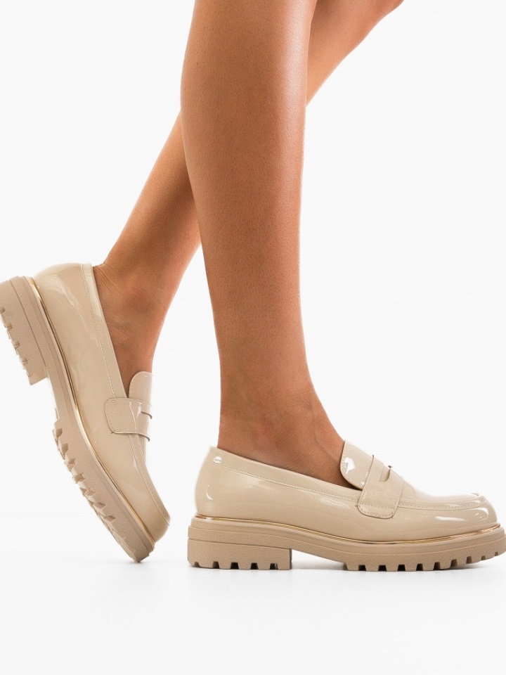 Scarpe casual Beige Oliwier - Img 2