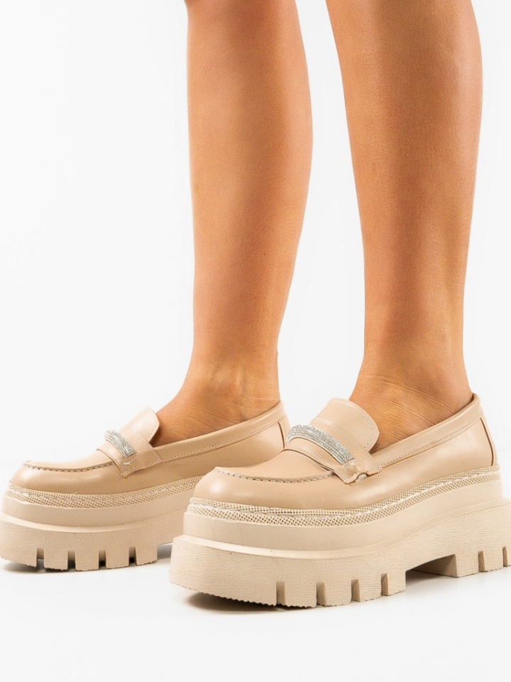 Scarpe casual Beige Skenara - Img 3