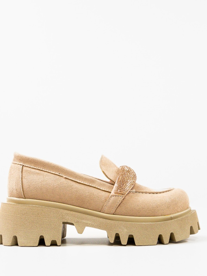 Scarpe casual Beige Spikez - Img 4