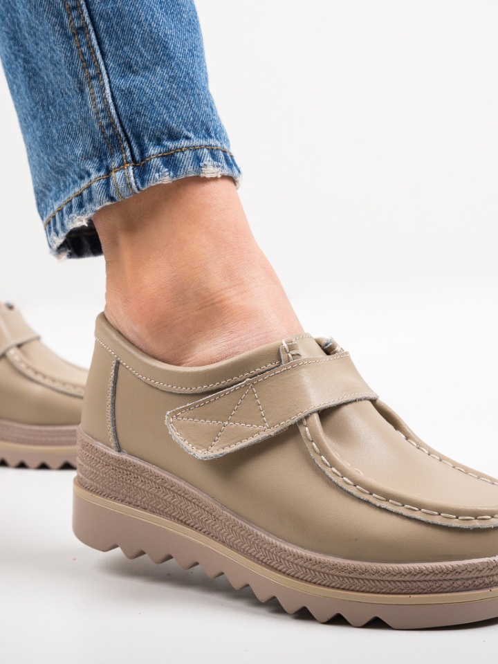 Scarpe casual Beige Straif - Img 11