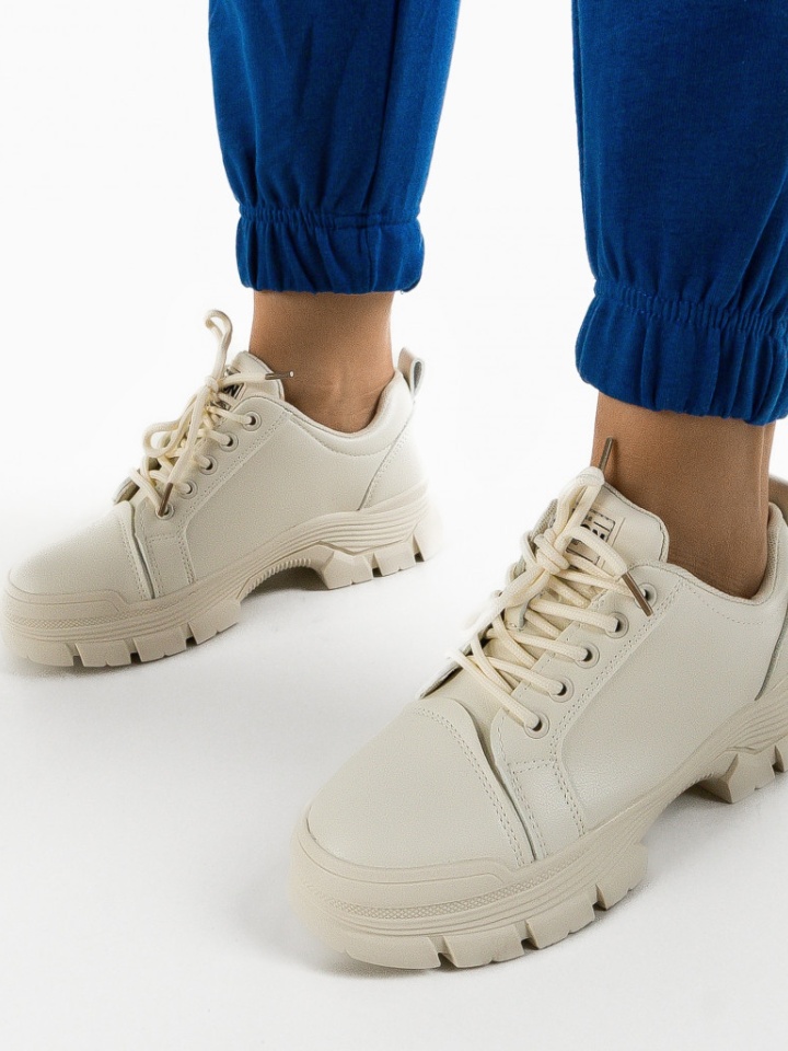 Scarpe casual Beige Tillie - Img 2