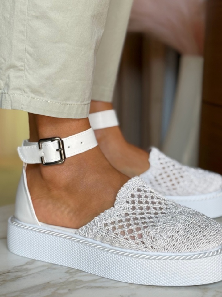 Scarpe casual Bianche Rauros - Img 6
