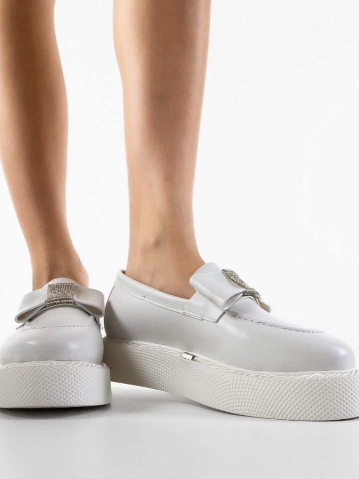 Scarpe casual Bianche Sofia - Img 2