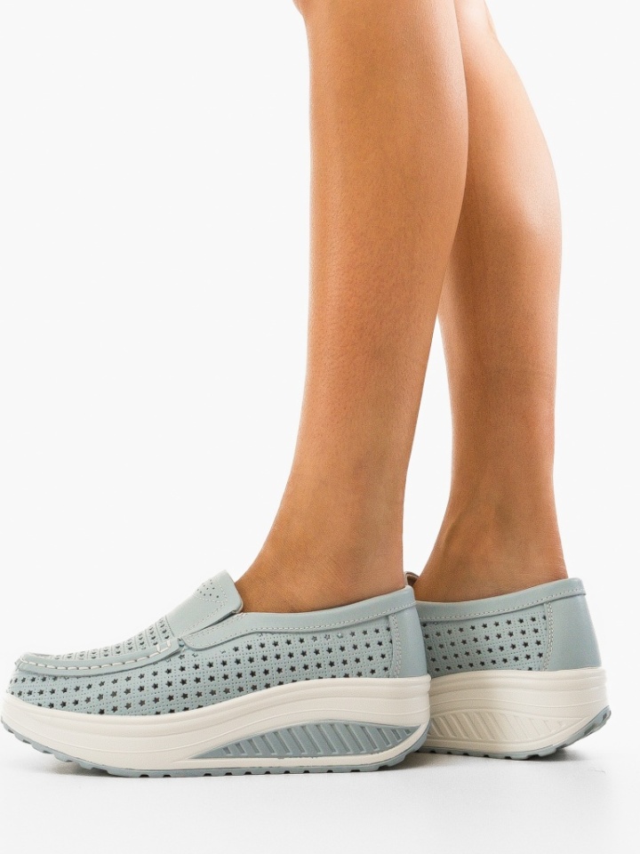 Scarpe casual Blu Bicaz - Img 3