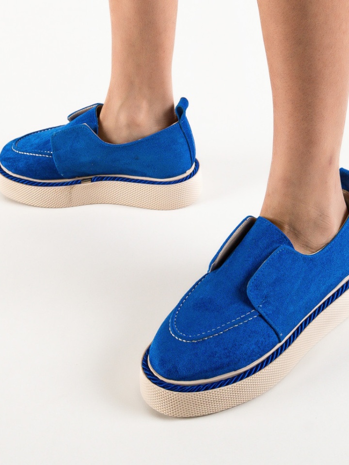 Scarpe casual Blu Hayter - Img 4