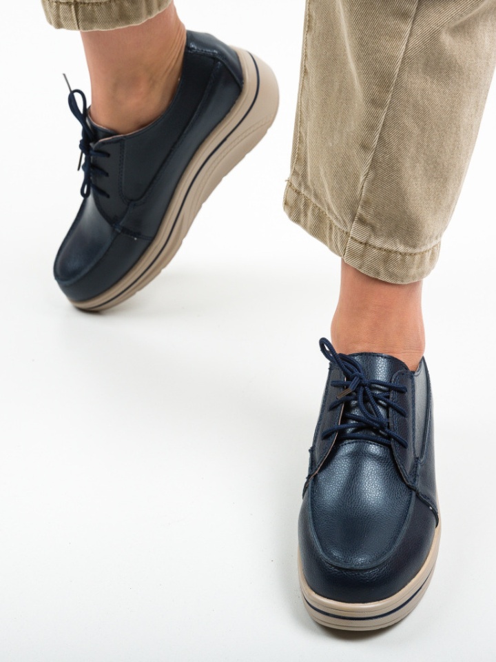 Scarpe casual Blu navy Atanom - Img 4
