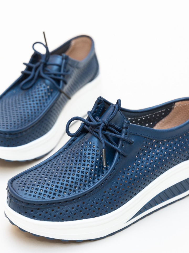 Scarpe casual Blu navy Baroco - Img 6