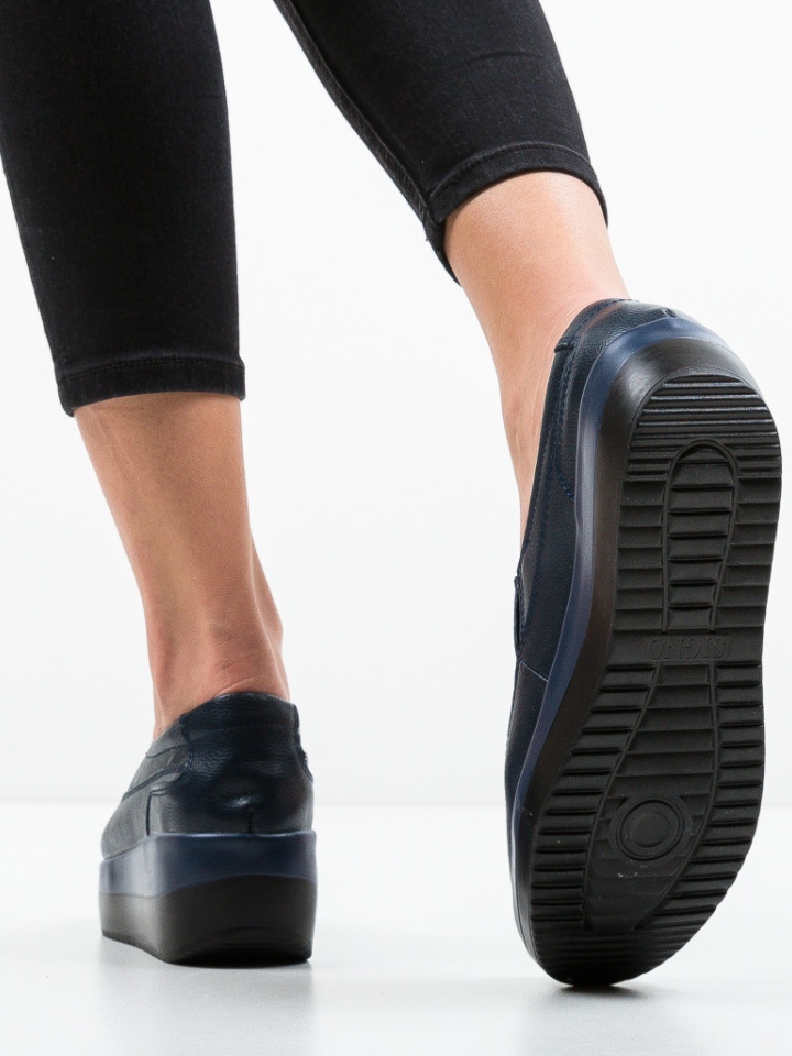 Scarpe casual Blu navy Freeman - Img 4
