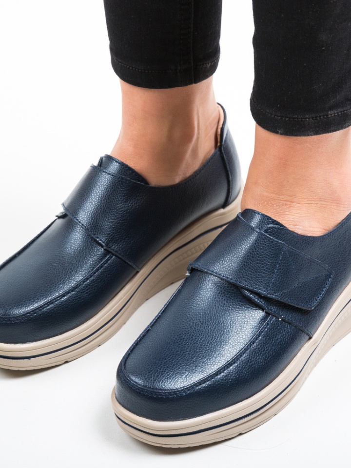 Scarpe casual Blu navy Hausberg - Img 2